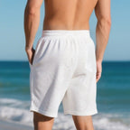 Men's Heavyweight Jacquard Streetwear Shorts - Summer Hip-Hop Casual Collection | YLG-12
