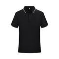 Men’s Antibacterial Ice Silk Polo Shirt | Breathable Wrinkle-Resistant Summer Business Casual Tee | L11-50326
