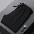 Men’s Quick-Dry Ice Silk Summer Jogger Pants | Lightweight Breathable Straight-Leg Active Trousers | L19-6601