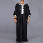 Loose-Fit Muslim Robe Modest and Comfortable Traditional Wear for Men | 1138242