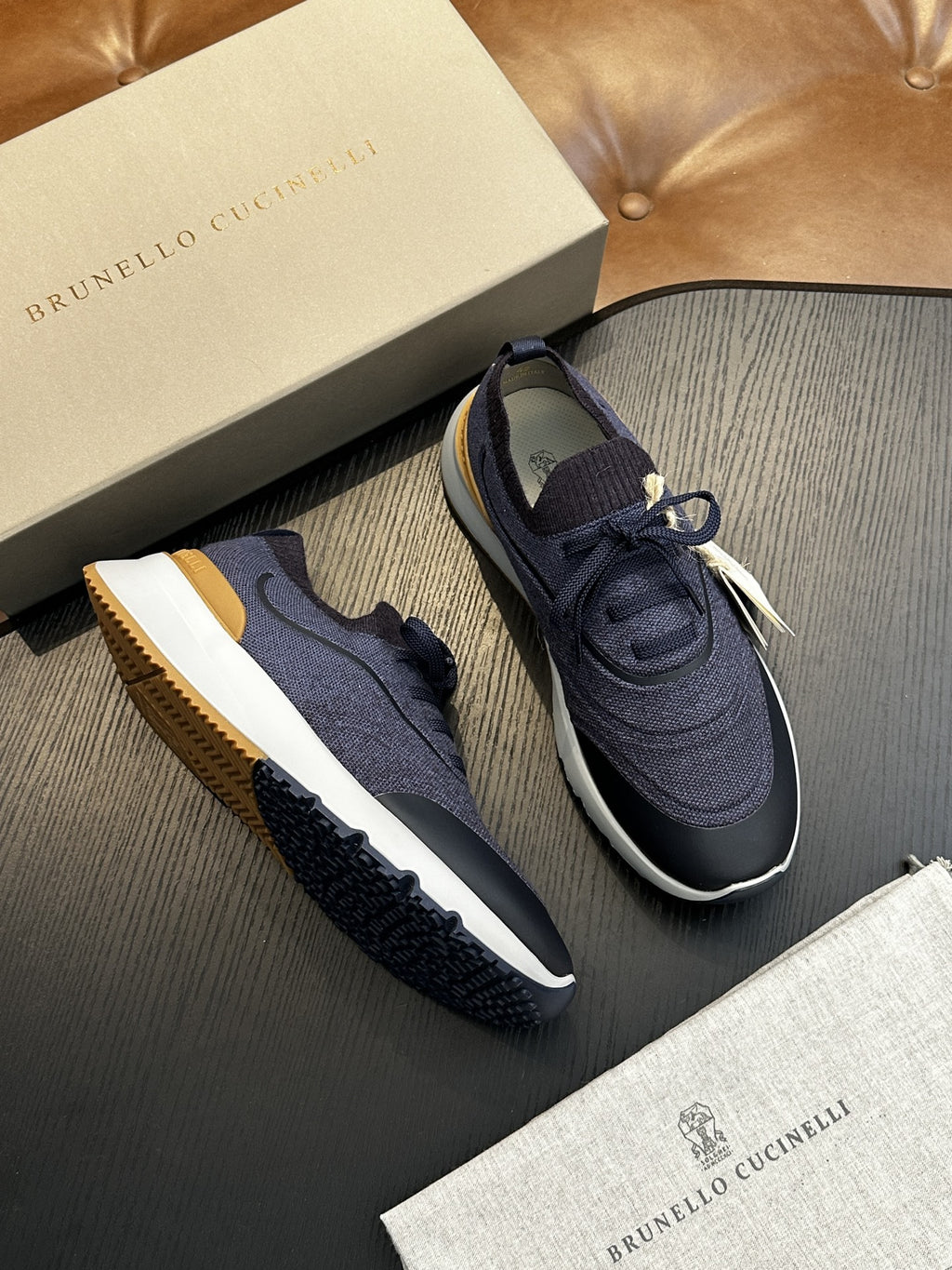 Men's Genuine Leather & Mesh  Breathable Shoes Travel Comfort Insole Slip-On Trainers Casual Driving Boots