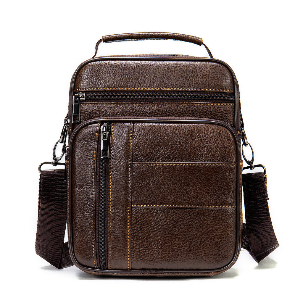 Business Leather Men's Shoulder Bag Stylish and Durable Design for Everyday Use | 7457