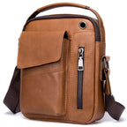 Men's Business Leather Shoulder Bag Stylish & Practical for Work and Travel | 7512