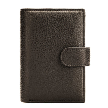 Anti-Magnetic RFID Blocking Genuine Leather Wallet Men's Slim Card Holder & Purse | 1131