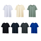 Men’s 230G Cooling Cotton T-Shirt | Summer Lightweight Crew Neck Tee | L05-0027