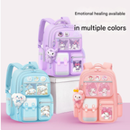 Kulomi Kids’ School Backpack – Lightweight, Ergonomic & Spine-Support Design for Children | 1-602