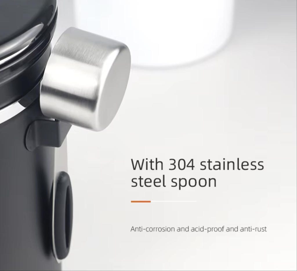 Stainless Steel Coffee Canister – Airtight Storage with CO₂ Valve & Date Tracker (1.5L / 1.8L) | NB-MFG