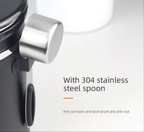 Stainless Steel Coffee Canister – Airtight Storage with CO₂ Valve & Date Tracker (1.5L / 1.8L) | NB-MFG