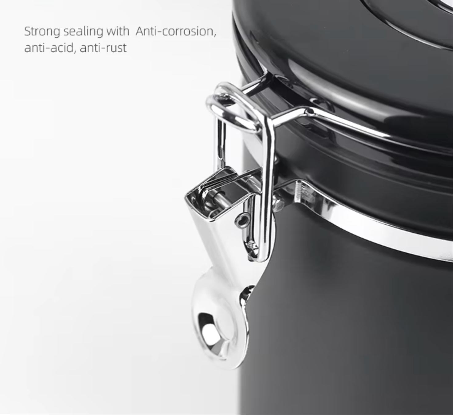 Stainless Steel Coffee Canister – Airtight Storage with CO₂ Valve & Date Tracker (1.5L / 1.8L) | NB-MFG