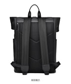 OMASKA Reflective Geometric Backpack – Waterproof, Trendy 14” Laptop Bag | 8605