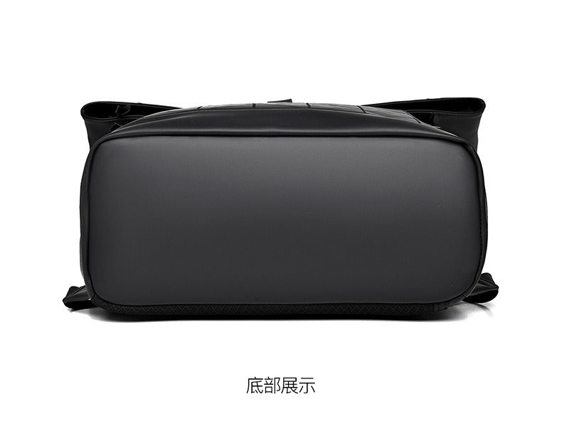 OMASKA Reflective Geometric Backpack – Waterproof, Trendy 14” Laptop Bag | 8605