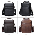 Premium Business Leather Shoulder Bag for Men Stylish & Durable for Work & Travel | 7456
