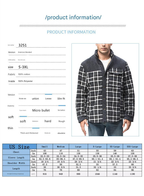 Men's Patchwork Corduroy Plaid Shirt Jacket Plus Size Velvet Lined Casual Winter Top | 3251