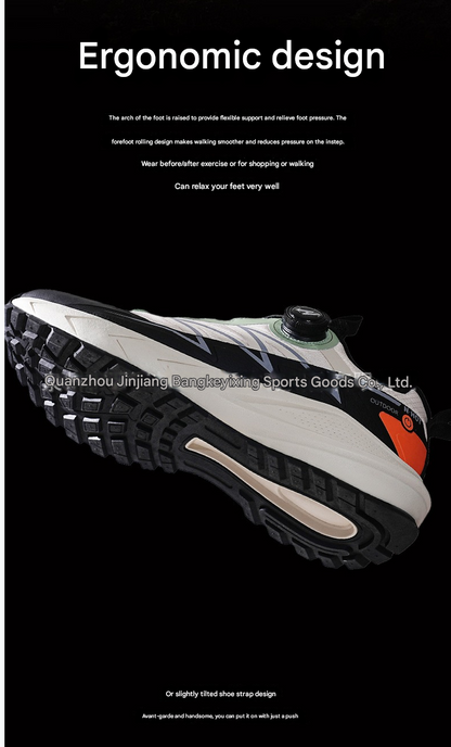 Men's Trendy Outdoor Mesh Running & Hiking Shoes Breathable Off-Road Sports Sneakers | A373