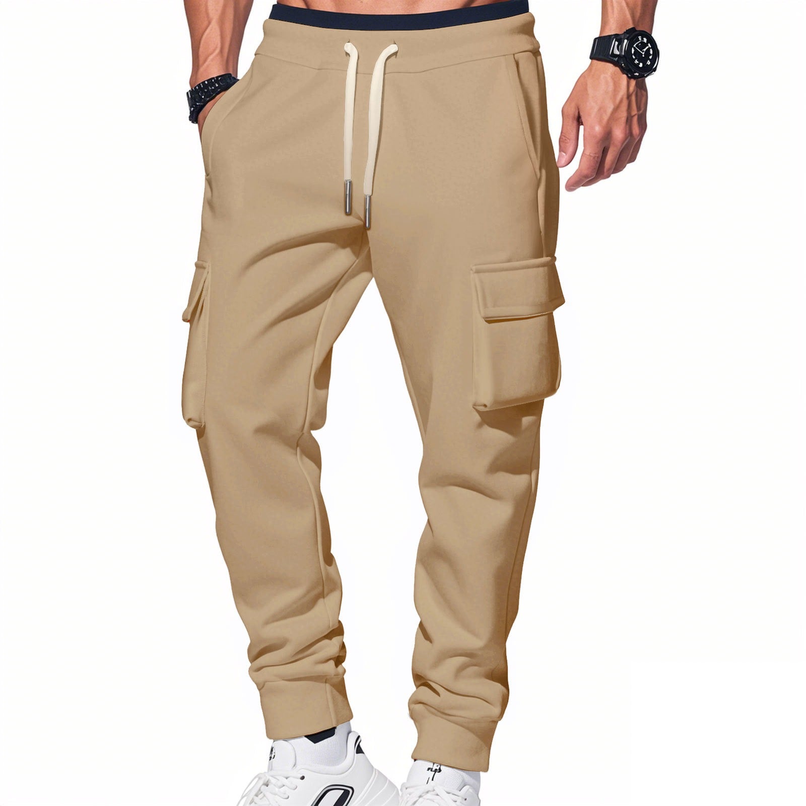 Men’s Heavyweight Loose Fit Joggers – Rugged, Relaxed & Durable | YH-YLG-11