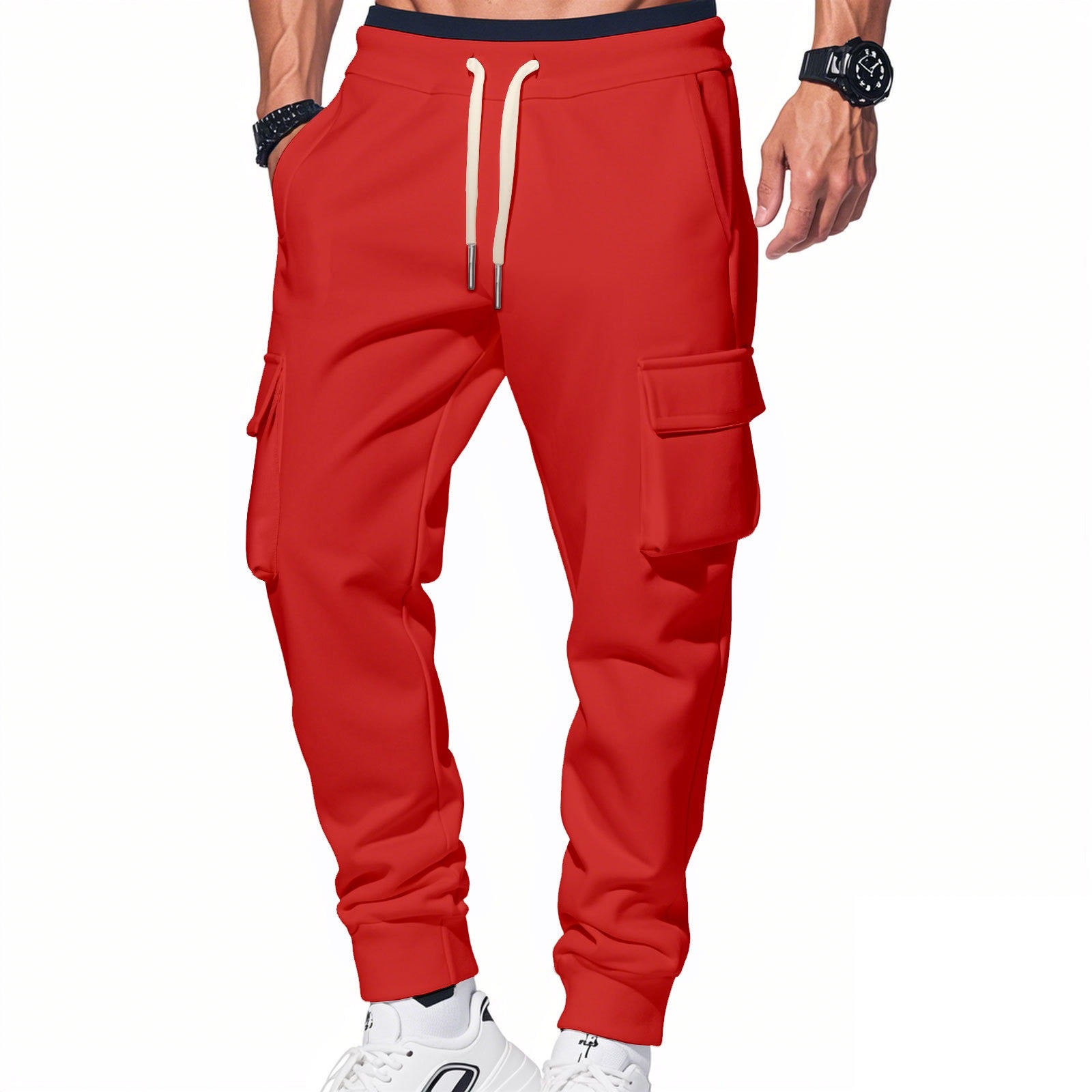 Men’s Heavyweight Loose Fit Joggers – Rugged, Relaxed & Durable | YH-YLG-11