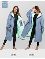 Regatta Dry Robe – Unisex Camo Waterproof Changing Robe | All-Season Windproof Swim Parka with Towel Lining | SPFF889