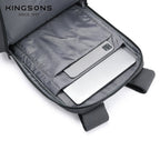 Kingsons Lightweight Laptop Backpack 15.6” Slim Waterproof Business & Student Bag | 24021