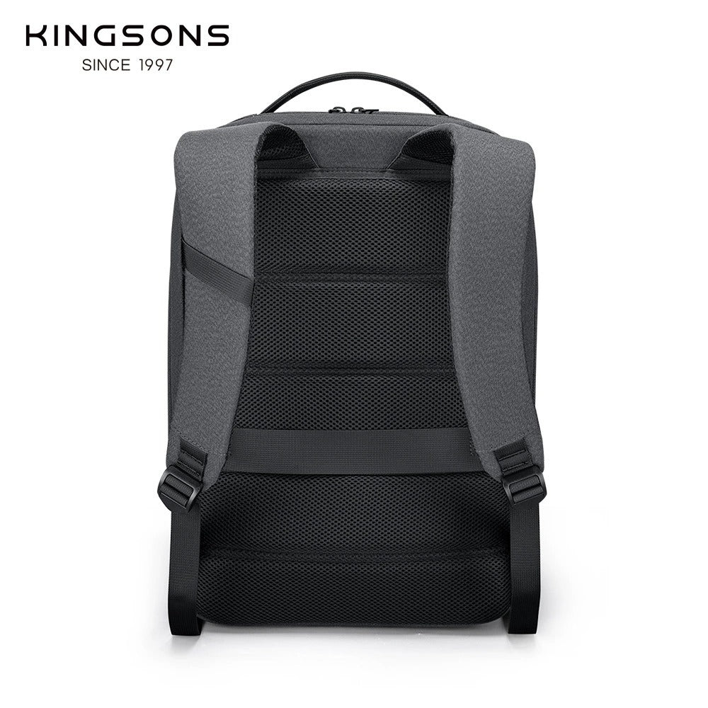 Kingsons Lightweight Laptop Backpack 15.6” Slim Waterproof Business & Student Bag | 24021