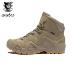 Men's Waterproof Tactical Boots | All-Terrain Combat Hiking Boots | Desert & Outdoor High-Cut Military Shoes | ltao746028657368