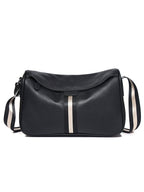 Cafen Kelvri Men’s Leather Shoulder Bag – Genuine Cowhide Crossbody Satchel UK | 88530-1