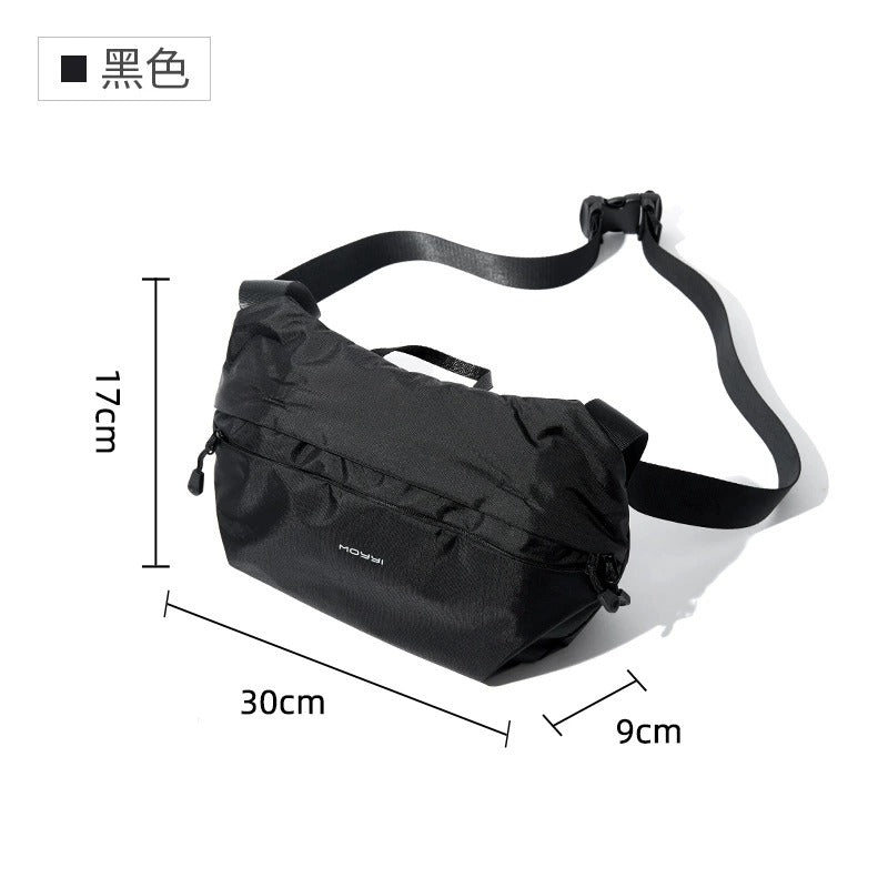 MOYYI Men’s Crossbody Sling Bag – Oxford Streetwear Messenger Backpack for Commuting & Cycling UK | 3520