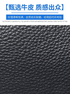 Cafen Kelvri Men’s Leather Shoulder Bag – Genuine Cowhide Crossbody Satchel UK | 88530-1