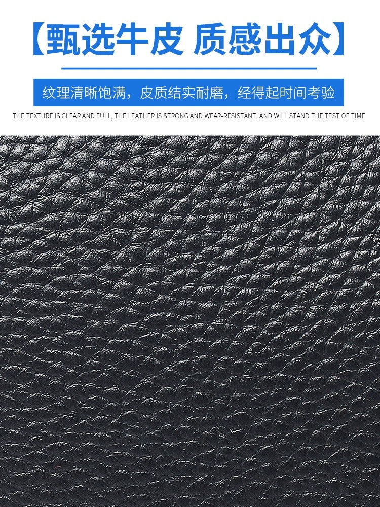 Cafen Kelvri Men’s Leather Shoulder Bag – Genuine Cowhide Crossbody Satchel UK | 88530-1