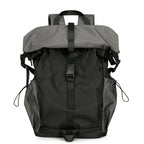 Men’s Roll-Top Backpack – 20–35L Expandable, Laptop & Travel Bag | K001