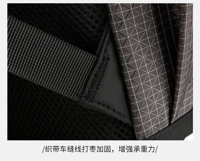 Men’s Roll-Top Backpack – 20–35L Expandable, Laptop & Travel Bag | K001