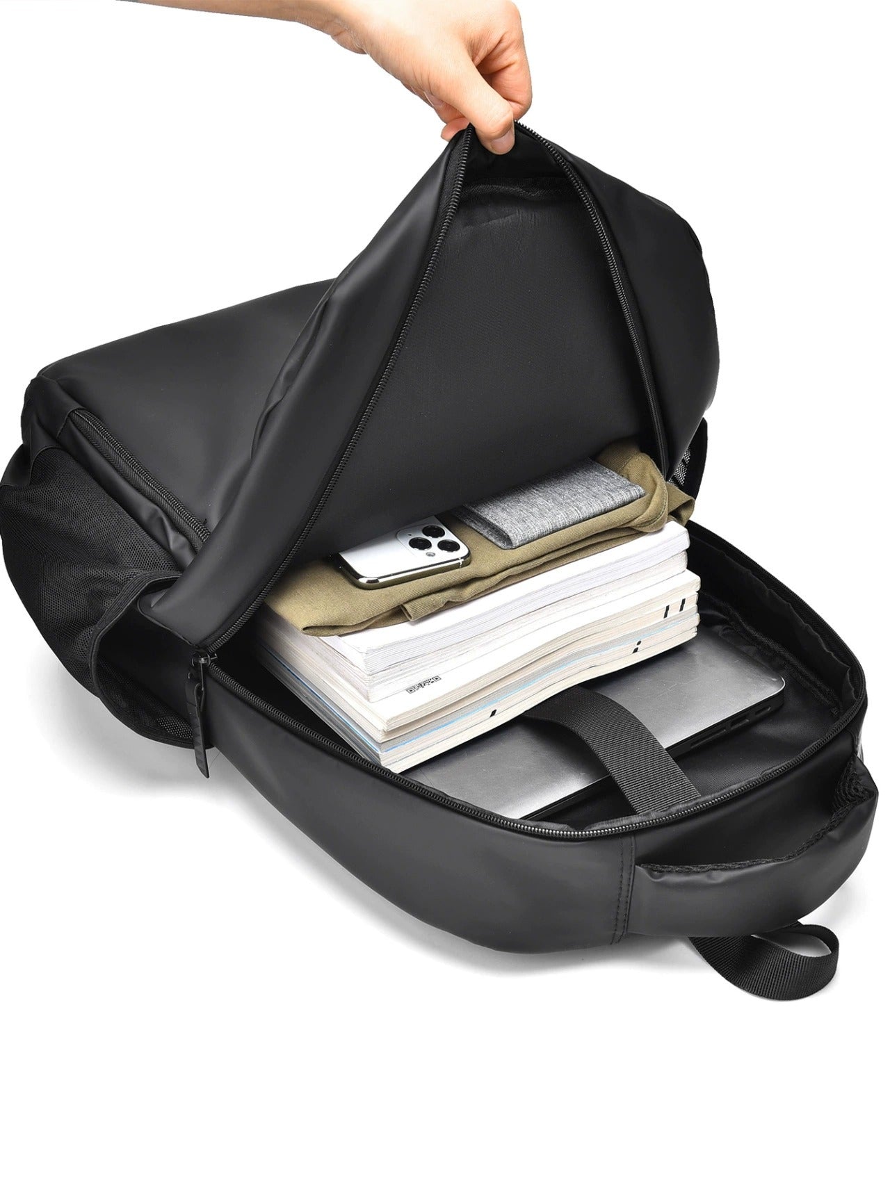 Men’s Travel Laptop Backpack – Waterproof, 20–35L, Business & Casual Daypack | 6605