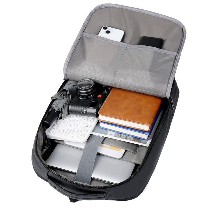 OMASKA 2218 Expandable Business Laptop Backpack – Waterproof 20–35L | 2218