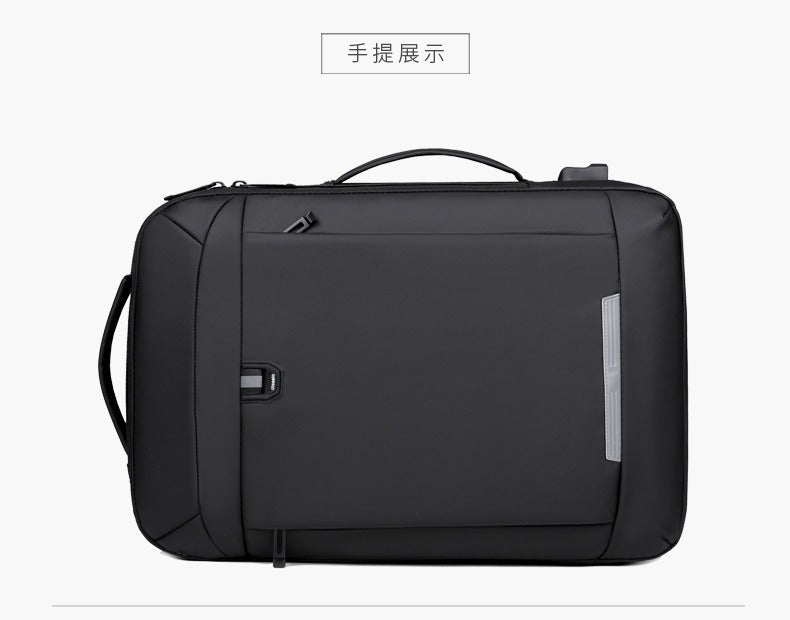 OMASKA 2218 Expandable Business Laptop Backpack – Waterproof 20–35L | 2218