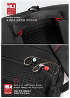 Kingsons Travel Laptop Backpack – USB Charging, Anti-Theft, Waterproof | 3140