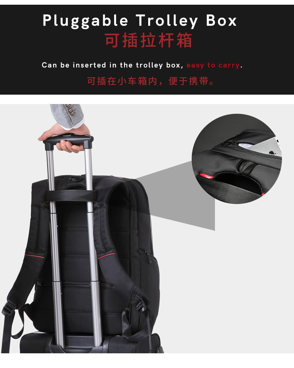 Kingsons Travel Laptop Backpack – USB Charging, Anti-Theft, Waterproof | 3140