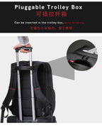 Kingsons Travel Laptop Backpack – USB Charging, Anti-Theft, Waterproof | 3140