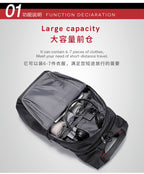 Kingsons Travel Laptop Backpack – USB Charging, Anti-Theft, Waterproof | 3140