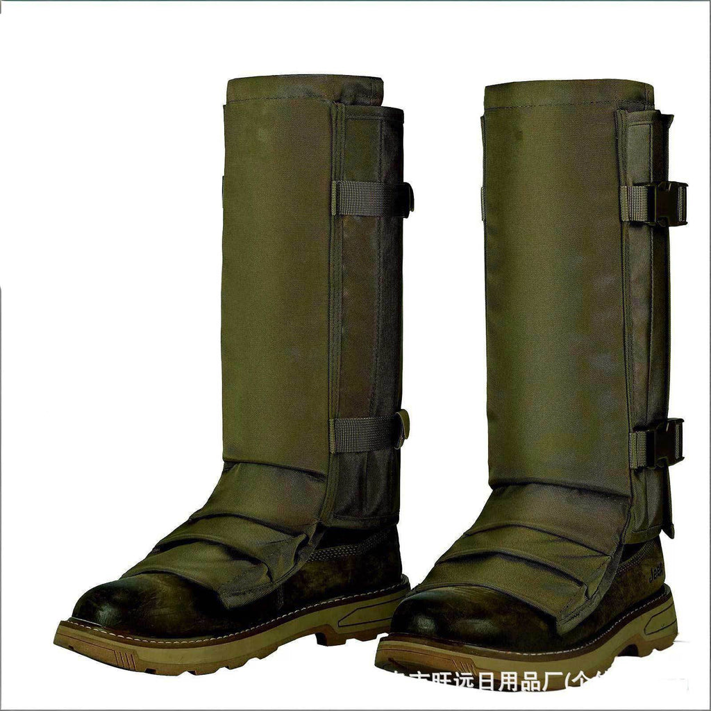 Anti-Snake Bite Leggings | Outdoor Hunting Leg Guards with Abrasion-Resistant Oxford Fabric | Puncture-Proof Gaiters for Hiking & Bushcraft | 0094