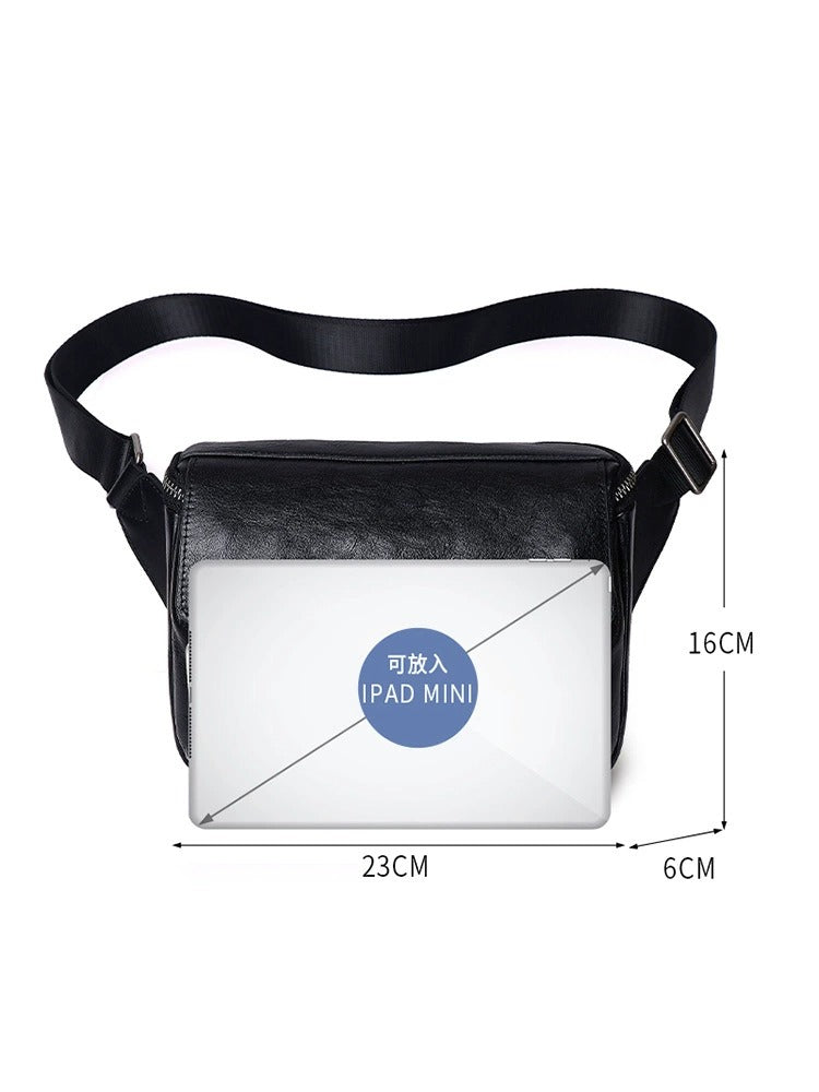 Cafen Kelvri Men’s Premium Leather  bag bum – Genuine Cowhide Crossbody Sling & Waist Pack UK | 88571A