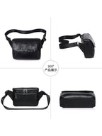 Cafen Kelvri Men’s Premium Leather  bag bum – Genuine Cowhide Crossbody Sling & Waist Pack UK | 88571A