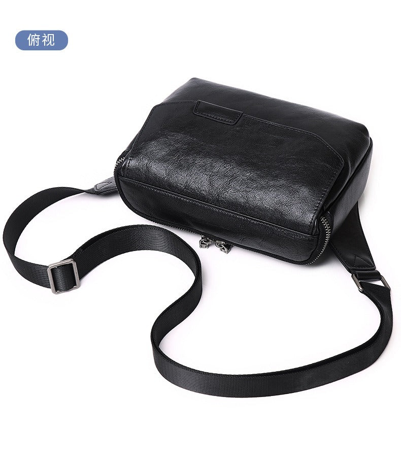 Cafen Kelvri Men’s Premium Leather  bag bum – Genuine Cowhide Crossbody Sling & Waist Pack UK | 88571A