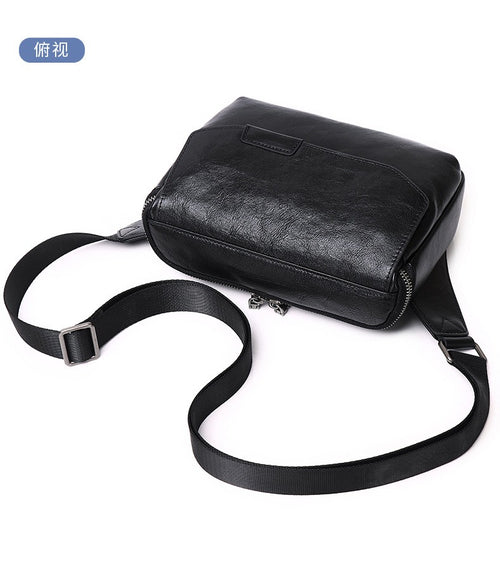 Cafen Kelvri Men’s Premium Leather  bag bum – Genuine Cowhide Crossbody Sling & Waist Pack UK | 88571A