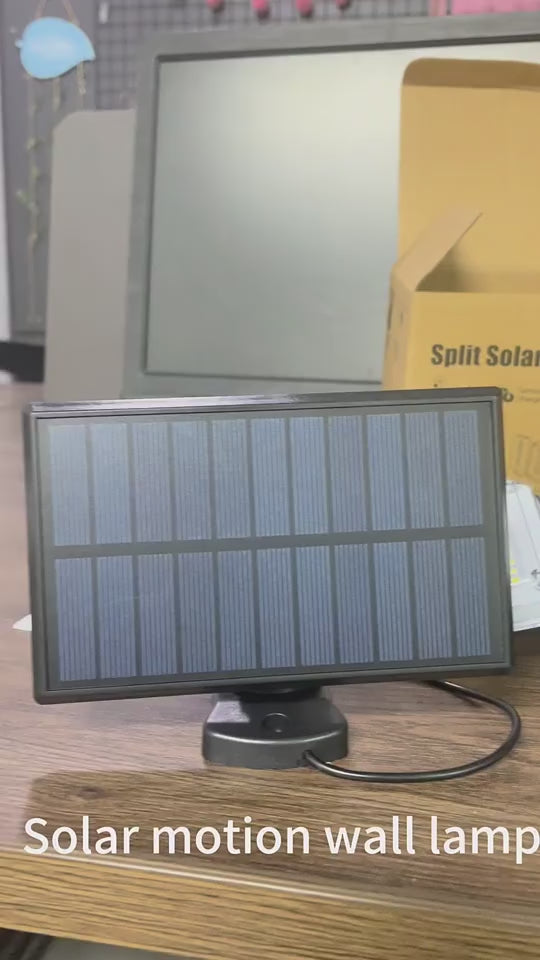 Solar LED Wall Lights Outdoor Split Motion Sensor Light 4 Heads 3 Modes Solar Lamp |