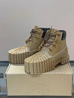 Puting Chunky Platform Martin Boots | Men's Thick-Soled Height-Increasing Ankle Boots | Waterproof Casual Short Boots | MD001