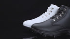 Thestron Men's High-Top Winter Golf Shoes Water-Resistant & Anti-Slip Spiked Trainers Big Sizes