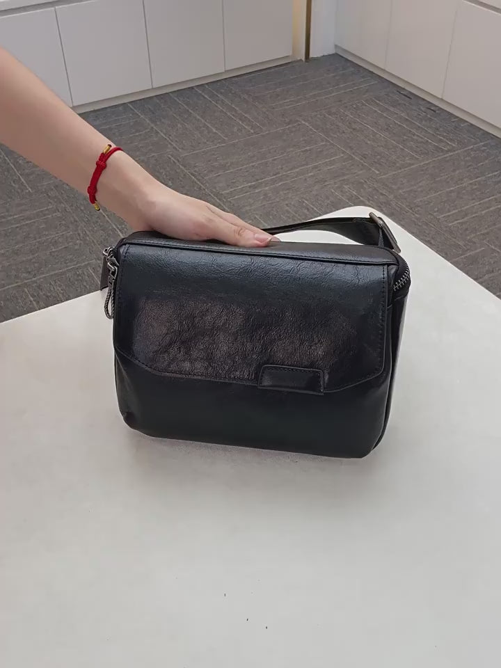 Cafen Kelvri Men’s Premium Leather  bag bum – Genuine Cowhide Crossbody Sling & Waist Pack UK | 88571A