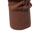 Men's Cable Knit Turtleneck Sweater 2026 Winter Slim Fit Pullover | Warm Viscose Blend Knitwear