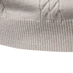 Men's Cable Knit Turtleneck Sweater 2026 Winter Slim Fit Pullover | Warm Viscose Blend Knitwear
