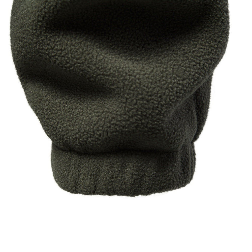 Men's Fleece-Lined Thermal Sweatshirt | 2026 Winter Outdoor Pullover with Zip Collar | Warm Sherpa Fleece Top | HD3059