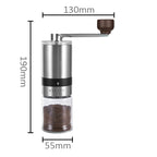 Portable Manual Coffee Grinder – Stainless Steel Hand-Crank Coffee Mill with Ceramic Burr for Home & Outdoor Brewing | 1070165